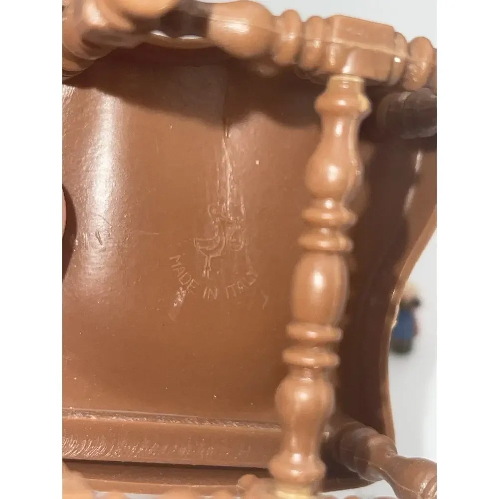 Migliorati Galba Italian Serie Principessa Dining Table & 4 Chairs 1:6‎ Scale